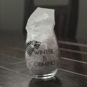 Game of Thrones wine glass